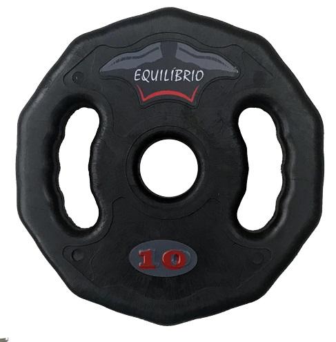 Anilha Facetada Furo Olímpico